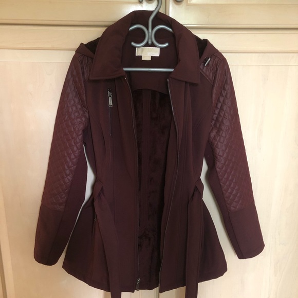 Micheal Kors plum coat - Picture 1 of 4
